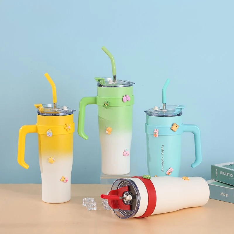 Insulated Cup With Straw
